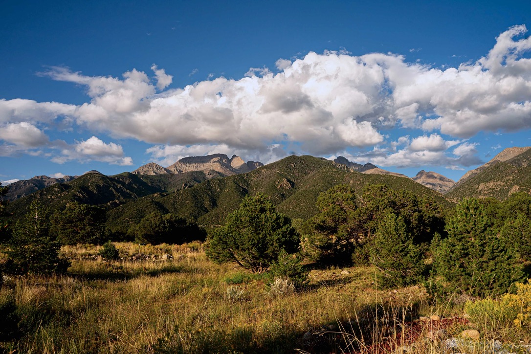 Sangre de Cristo mountain view